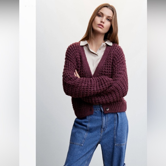 Mango Oversized Cardigan With Buttons - Picture 7 of 13